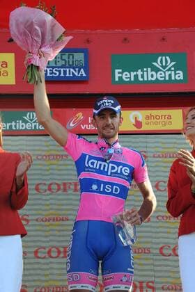 Vuelta a Espana 2011, 18. Etappe: Solares - Noja, Lampre - Isd 2011, Etappensieger Francesco Gavazzi - 