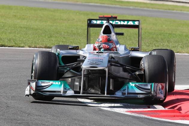 formula 1 GP, Italien in Monza, 09.09.11, Michael Schumacher, Mercedes MGP W02,