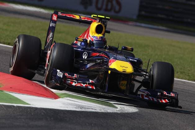 Mark Webber (Red Bull Racing) GP Italien 2011 Formel 1 Grand Prix Italien 2011