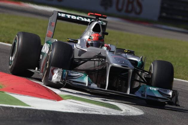 Michael Schumacher (Mercedes GP) GP Italien 2011 Formel 1 Grand Prix Italien 2011