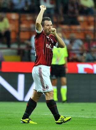 Antonio CASSANO (Milan) 9 9 2011 Stadio Giuseppe Meazza Serie A 2011 2012 Football, AC Mailand vs Lazio Rom - allexsabba