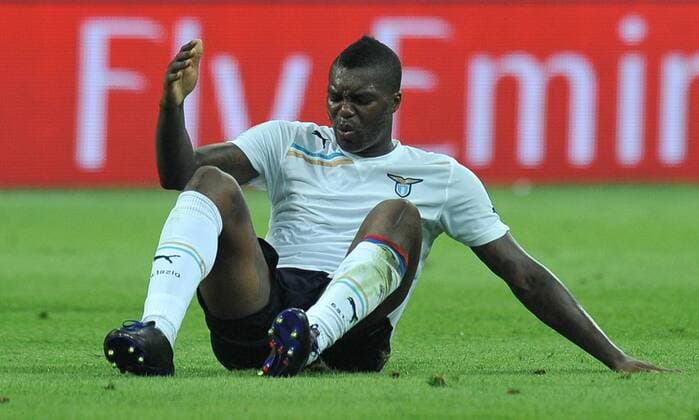 Djibril CISSE (Lazio) Citta 9 9 2011 9 9 2011 Stadio Giuseppe Meazza Serie A 2011 2012 Football, AC Mailand vs Lazio Rom - allexsabba