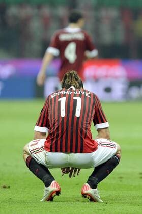 Zlatan Ibrahimovic 9 9 2011 Stadio Giuseppe Meazza Serie A 2011 2012 Football, AC Mailand vs Lazio Rom - marcoxrosi