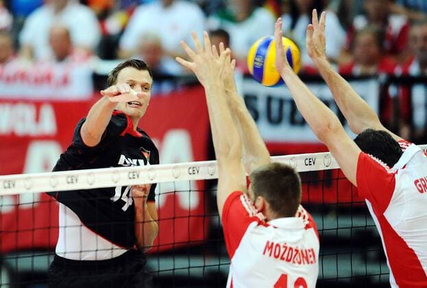 10.09.2011 PRAG 2011 CEV MEN VOLLEYBALL EUROPEAN CHAMPIONSHIP POLAND VS. GERMANY GAME N Z ROBERT KROMM  20110910LUK140