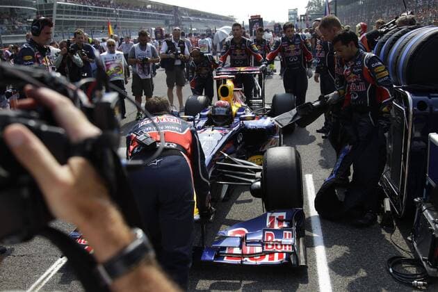 Sebastian Vettel (Red Bull Racing) GP Italien 2011 Formel 1 Grand Prix Italien 2011