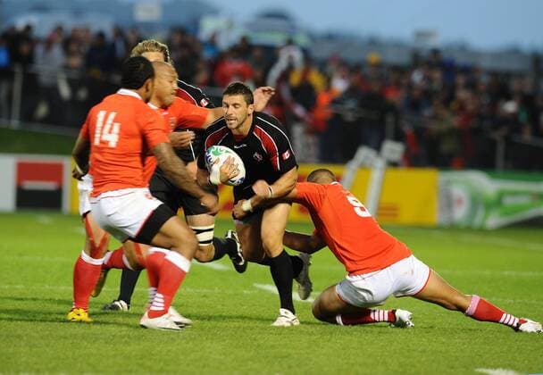 Rugby Union - Rugby World Cup 2011 -Tonga v Canada James Pritchard - Canada 