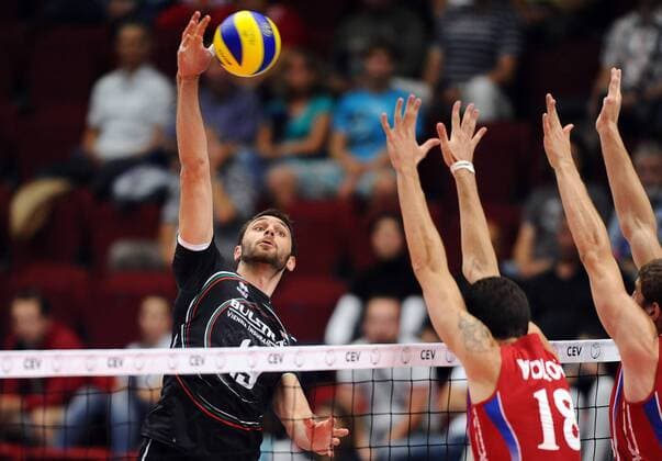 15.09.2011 KARLOWE WARY - 2011 CEV MEN VOLLEYBALL EUROPEAN CHAMPIONSHIP - RUSSIA VS. BULGARIA QUARTER FINAL GAME - TSVETAN NIKOLAEV SOKOLOV -  20110915LUK128