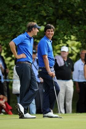 Golf : Vivendi Seve Trophy - Saint Nom La Breteche - 16.09.2011 Matteo Manassero Nicolas Colsaerts Golf : Vivendi Seve Trophy - Saint Nom La Breteche - 16.09.2011 N.LeGouic FEP Panoramic 