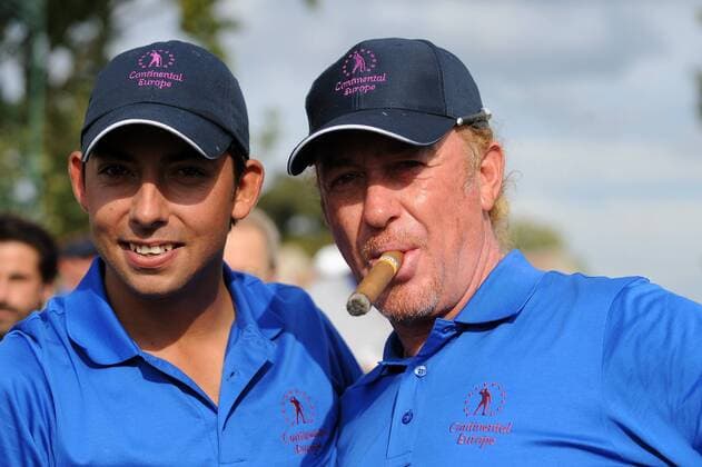 Golf : Vivendi Seve Trophy - Saint Nom La Breteche - 15.09.2011 Miguel Angel Jimenez Pablo Larrazabal Golf : Vivendi Seve Trophy - Saint Nom La Breteche - 15.09.2011 N.LeGouic FEP Panoramic 