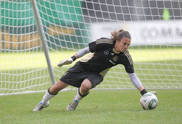 Nadine Angerer (GER) EM Qualifikation Deutschland vs. Schweiz (Frauen)