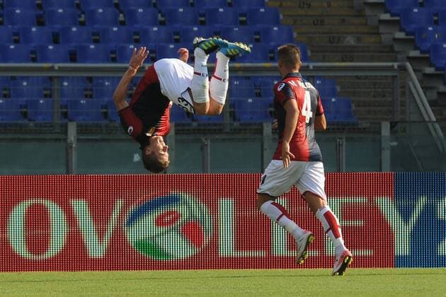 Jubel Juraj Kucka (Genoa) - Lazio Rom - Genoa CFC 1893 (FC) - AntoniettaxBaldassarre