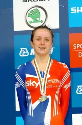 2011, World Championships Junior women cronometro, 2011, Elinor Barker (GBR), Copenaghen  o0 Siegerehrung