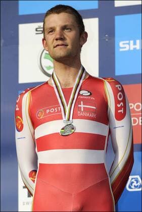 Rasmus Christian Quaade (DÄNEMARK) UCI U23 U 23 Weltmeisterschaften im Zeitfahren - 19.09.2011 - PhotoNews  o0 Objekte Silber Medaille Porträt