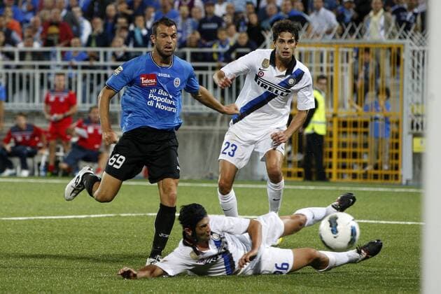 Il gol di Riccardo Meggiorini - Serie A Novara Calcio vs. Inter Mailand PaoloXNucci