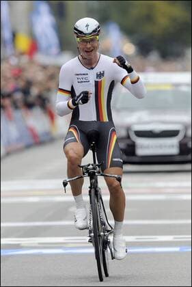 Tony Martin (GER) HTC-HIGHROAD RAD WM 2011 in Kopenhagen - Zeitfahren xPhotoNewsxPanx 