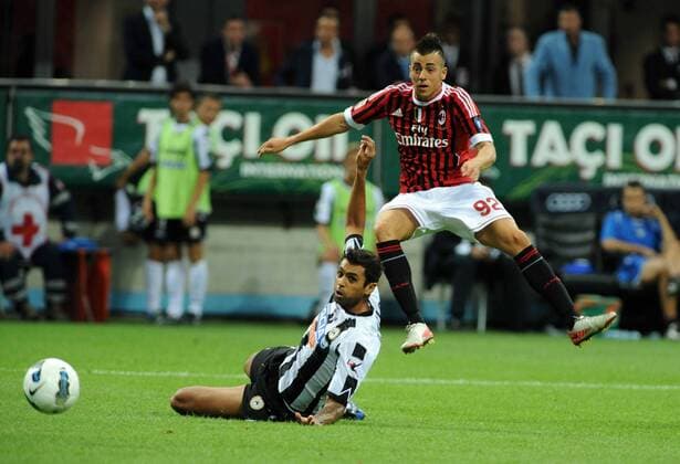 AC Mailand - Udinese Calcio, Stephan El Shaarawy xHOCHxZWEIxxItalyxPhotoxPressx 