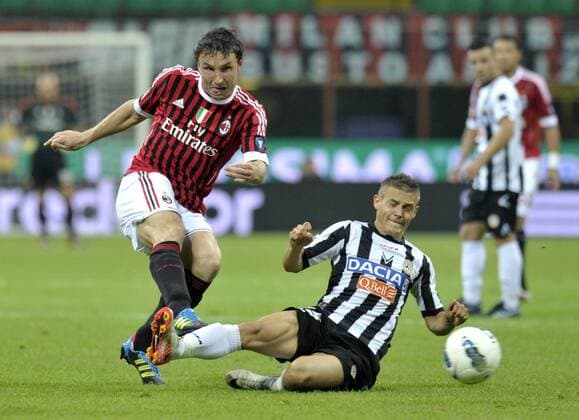 AC Mailand - Udinese Calcio, Mark van Bommel xHOCHxZWEIxxItalyxPhotoxPressx 