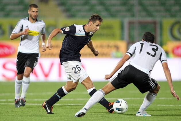 Marco Rossi Cesena, Miroslav Klose Lazio, AC Cesena - Lazio Rom --- lucaxpagliaricci