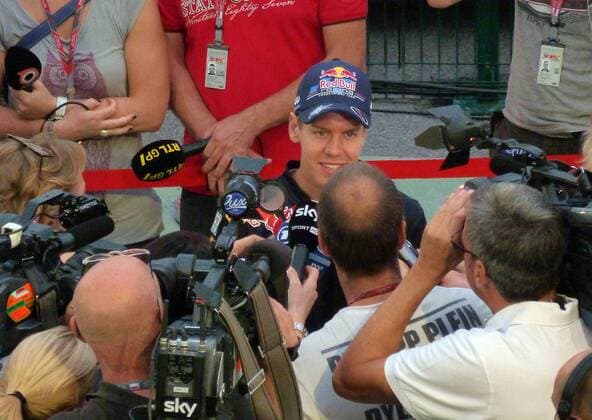 formula 1 GP, Singapore 22.09.11, Sebastian Vettel, Red Bull Racing,
