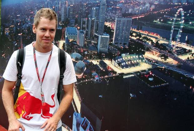 formula 1 GP, Singapore 22.09.11, Sebastian Vettel, Red Bull Racing,