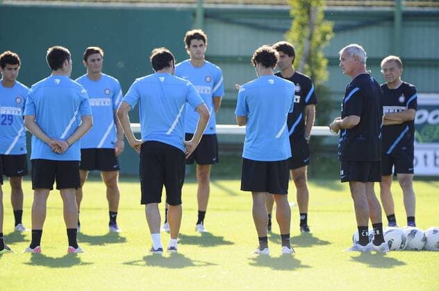 Appiano Gentile (Como) 22 09 2011 - Training Inter Mailand: Claudio Ranieri 