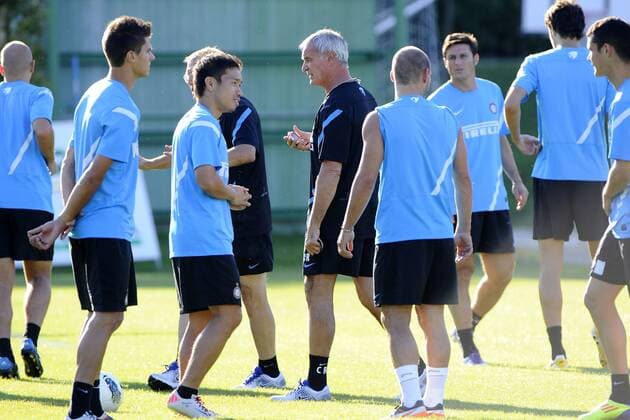 Appiano Gentile (Como) 22 09 2011 - Training Inter Mailand: Claudio Ranieri 