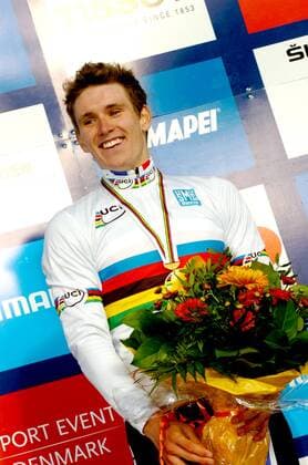 2011, World Championships U23, Arnaud Demare (FRA), Rudersdal  o0 Siegerehrung Sieg, Sieger Weltmeister