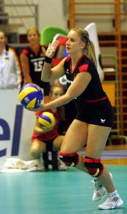24.09.2011 Belgrade (Serbia) Germany - Ukraine CEV European women s volleyball championship Pool A Kathleen Weiss Germany : 