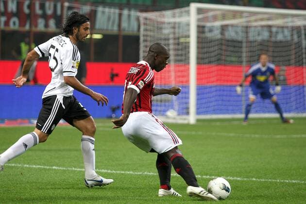 GOL CLARENCE SEEDORF - AC Milan vs. AC Cesena -