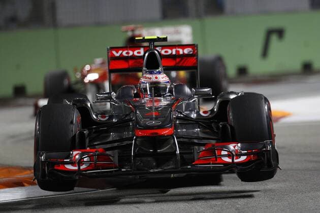 Motorsports: FIA Formula One World Championship 2011, Grand Prix of Singapore, 04 Jenson Button (GBR, Vodafone McLaren Mercedes), xHOCHxZWEIx