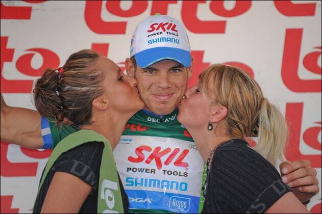 TOM VEELERS SKILL SHIMANO GREEN JERSEY Tour de Wallonie picarde - Franco-belge 2011 PHOTONEWS PANORAMIC 
