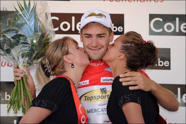 LAURENS DE VREESE TOPSPORT VLAANDEREN RED JERSEY Tour de Wallonie picarde - Franco-belge 2011 PHOTONEWS PANORAMIC 