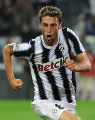 ESULTANZA DOPO IL GOL DI CLAUDIO MARCHISIO (Juventus) GOAL CELEBRATION Torino 2 10 2011 Stadio Juventus Stadium Serie A 2011 2012 Football Calcio Juventus Vs Milan allexsabba