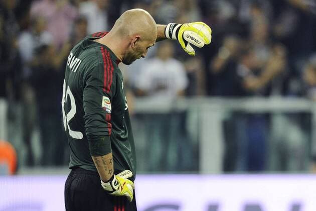 Serie A, Juventus Turin - AC Mailand, Christian Abbiati 