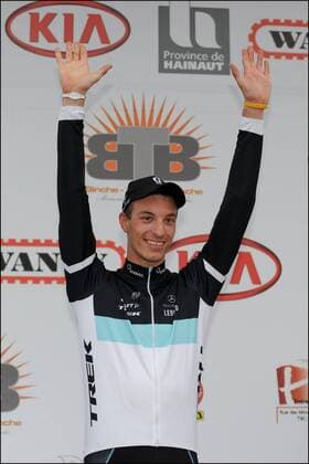 Sieger Rüdiger Selig (GER leopard trek) Cyclisme: Binche - Tournai; Binche - Memorial Frank Vandenbroucke - 04.10.2011 xPhotoNewsx  o0 Sieg, Sieger Siegerehrung