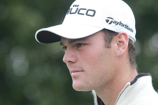 Martin Kaymer zu Besuch in Stommeln auf dem Golfplatz Gut Lärchenhof im Rahmen der Auftaktveranstaltung BMW International Open (Vorschau Juni 2012)