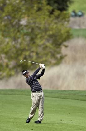 October 6, 2011: PGA Golf Herren golfer Louis Oosthuizen during first round competition at the Frys.com Open held at CordeValle Resort in San Martin, CA. PGA Golf Herren 2011: Frys.com Open OCT 06 - ZUMAc04
