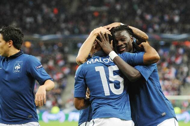 Football : France Albania - Qualifications Euro 2011 - 07.10.2011 Florent Malouda et Bafetimbi Gomis (France) Football : France Albania - Qualifications Euro 2011 - 07.10.2011 NLeGouic  Paris St Denis