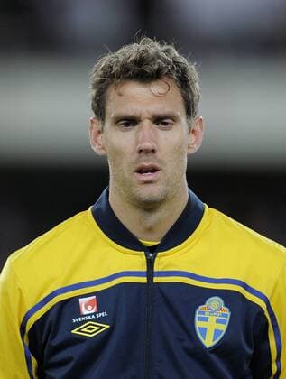 FUSSBALL INTERNATIONAL EM 2012-Qualifikation Gruppe E, Helsinki, 07.10.2011 Finnland - Schweden Torwart Andreas Isaksson (Schweden)  Euro