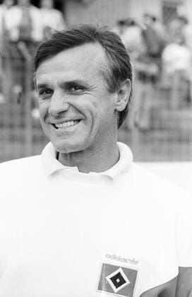 Trainer Josip Skoblar (Hamburger SV) Aufnahmedatum geschätzt