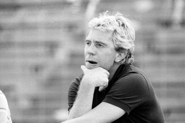 Trainer Timo Zahnleiter (SV Darmstadt 98) enttäuscht Hans Dieter