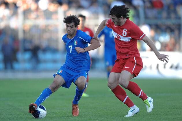 Rieti - EM Quali U21 U 21 ITA vs TUR: Riccardo Saponara 