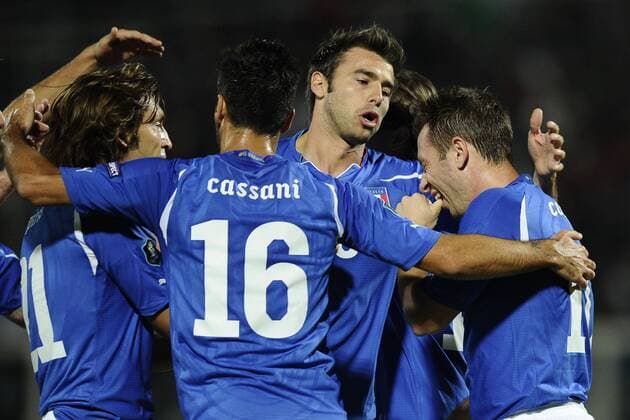 Pescara, Italien - Nordirland, Antonio Cassano 