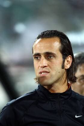 Qualifiers: Bahrain v Iran TEHRAN, IRAN - OCTOBER 11, Ali Karimi during the Qualifier match between Bahrain and Iran from Azadi Stadium on October 11, 2011 in Tehran, Iran Gallo0905108