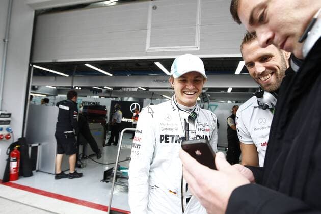 Motorsports: FIA Formula One World Championship 2011, Grand Prix of Korea, 08 Nico Rosberg (GER, Mercedes GP Petronas F1 Team), xHOCHxZWEIx