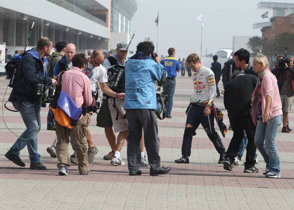 formula 1 GP, Korea in Yeongam 15.10.11, Sebastian Vettel, Red Bull Racing,