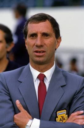 Nationaltrainer Dr. Carlos Bilardo (ARG) o0 Trainer