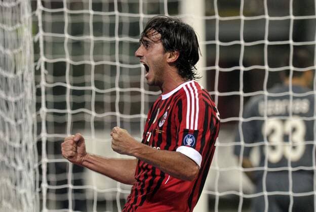 Serie A 2011 2012 AC Milan - US Palermo: Alberto Aquilani xHOCHxZWEIx xItalyxPhotoxPressx 