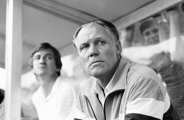 Trainer Rinus Michels (1. FC Köln) skeptisch Aufnahmedatum geschätzt