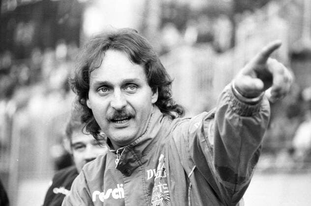 Trainer Peter Neururer (1. FC Saarbrücken) enttäuscht Aufnahmedatum geschätzt